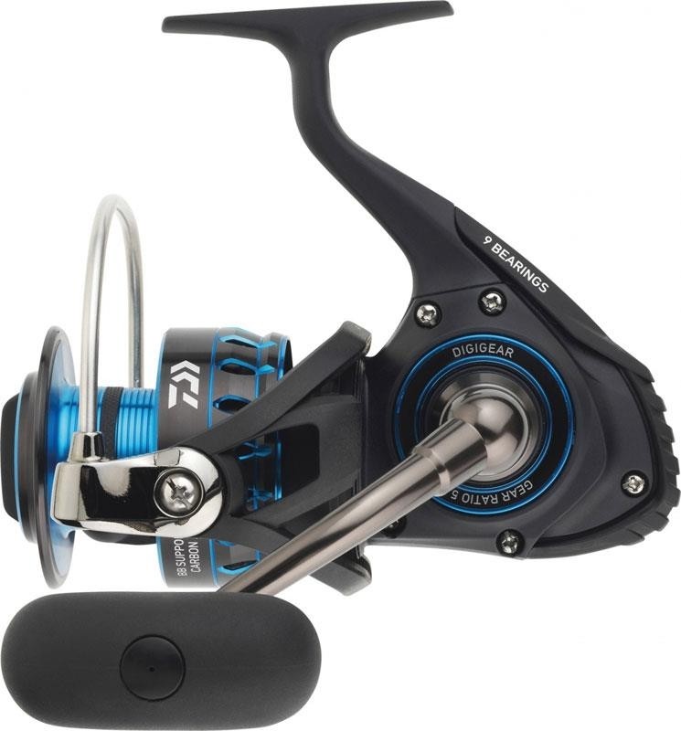Black Cat Black Passion FD 50 – Mulinello Da Pesca In Alluminio Per Siluro E Spinning – Freno 6,5 Kg – 5 Cuscinetti – Rapporto 5,0:1